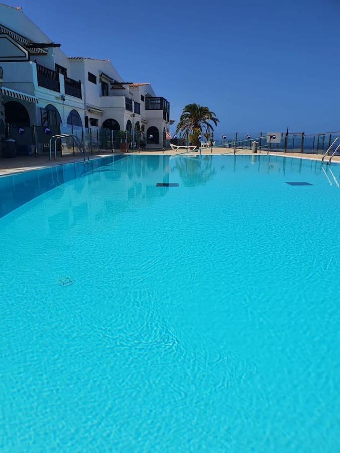 Very Romantic Seaview Apartment Patalavaca Mogan With Warm Pool Exterior foto
